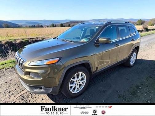 Eco Green Pearlcoat 2015 Jeep Cherokee Latitude