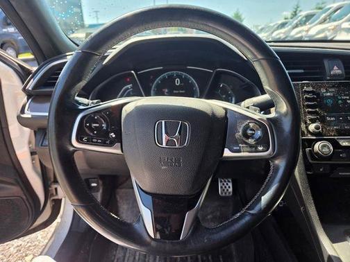 White Orchid Pearl 2019 Honda Civic Touring