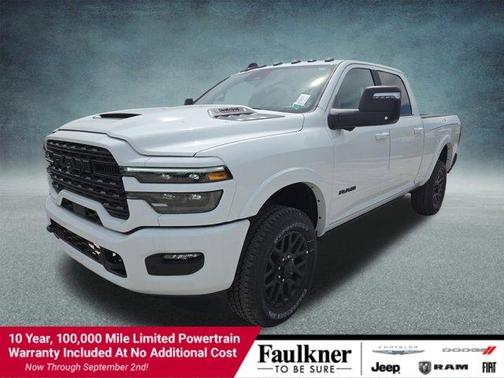 Bright White Clearcoat 2026 RAM 2500 Limited