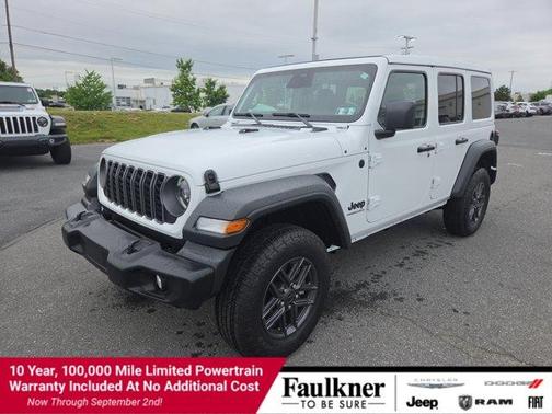 Bright White Clearcoat 2026 Jeep Wrangler Sport