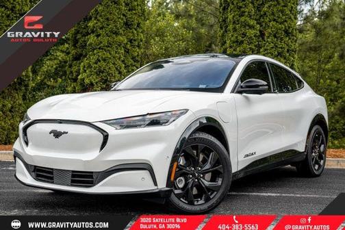 Star White Metallic Tri-Coat 2023 Ford Mustang Mach-E Premium