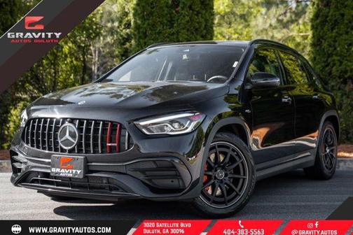 Cosmos Black Metallic 2022 Mercedes-Benz AMG GLA 45 Base 4MATIC