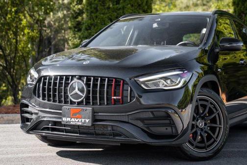 Cosmos Black Metallic 2022 Mercedes-Benz AMG GLA 45 Base 4MATIC