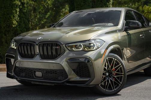 Manhattan Green Metallic 2022 BMW X6 M Base
