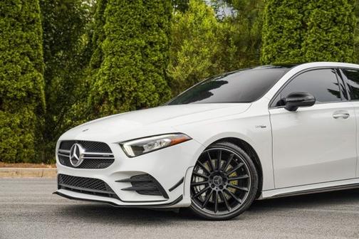 White 2021 Mercedes-Benz AMG A 35 Base