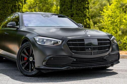 Black 2022 Mercedes-Benz S-Class 4MATIC