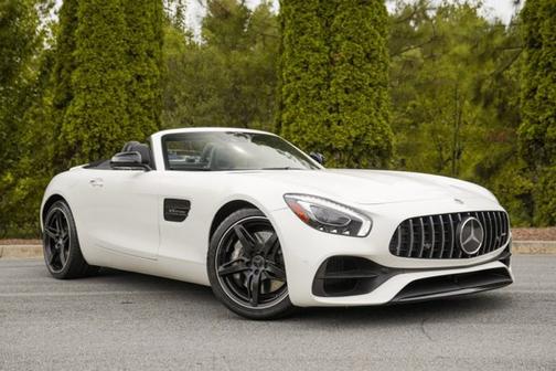 designo Diamond White Metallic 2018 Mercedes-Benz AMG GT Base