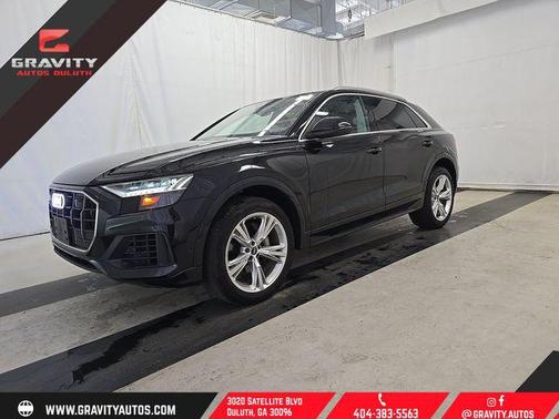 Mythos Black Metallic 2023 Audi Q8 55 Premium Plus