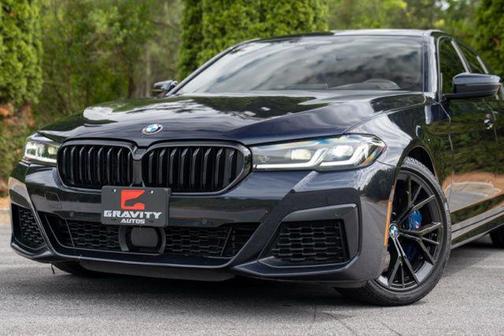 Carbon Black Metallic 2023 BMW 540 i xDrive