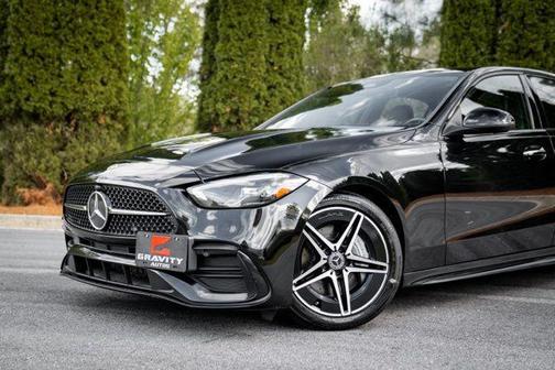 Obsidian Black Metallic 2022 Mercedes-Benz C-Class C 300 4MATIC