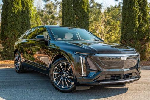 Stellar Black Metallic 2024 Cadillac LYRIQ Sport