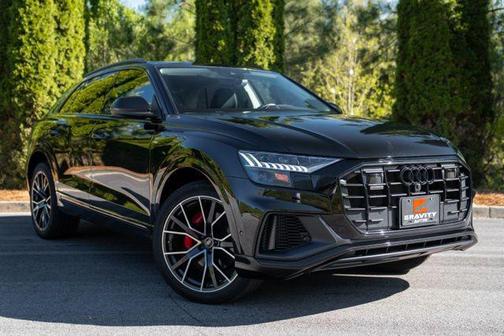 Mythos Black Metallic 2023 Audi Q8 55 Premium Plus