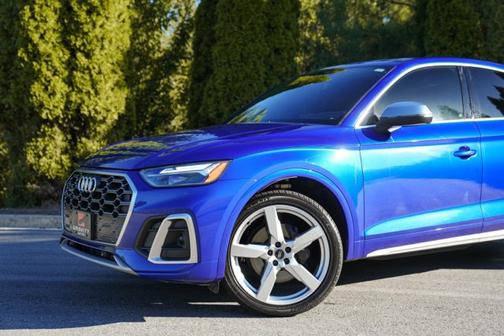 Blue Metallic 2022 Audi SQ5 Sportback 3.0T Premium Plus