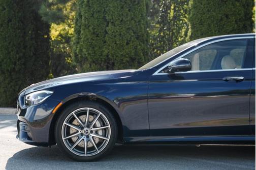 Blue 2021 Mercedes-Benz E-Class E 350