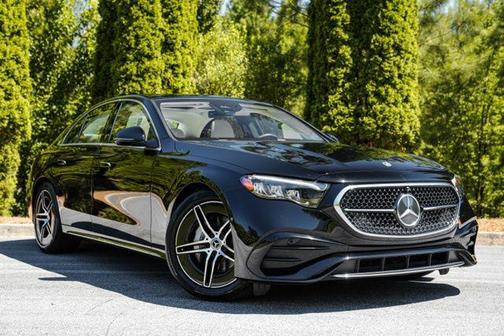 Black 2025 Mercedes-Benz E-Class E 350