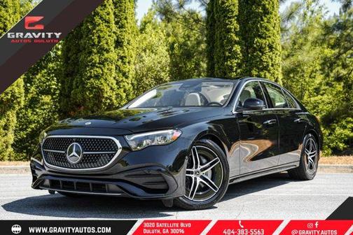 Black 2025 Mercedes-Benz E-Class E 350