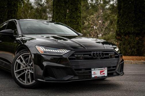 Mythos Black Metallic 2022 Audi A7 55 Premium Plus