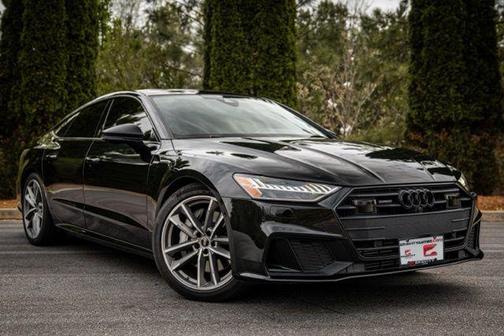 Mythos Black Metallic 2022 Audi A7 55 Premium Plus