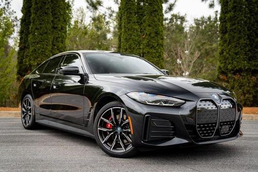 Black Sapphire Metallic 2023 BMW i4 Gran Coupe eDrive40