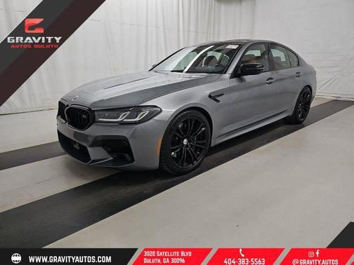 Skyscraper Grey Metallic 2023 BMW M5 Competition