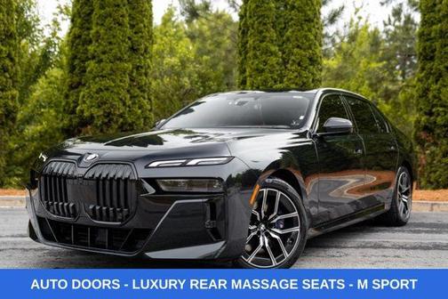 Carbon Black Metallic 2023 BMW 740 i