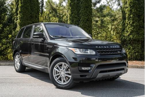 Santorini Black 2017 Land Rover Range Rover Sport 3.0L V6 Supercharged SE
