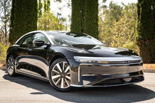 Infinite Black Metallic 2023 Lucid Air Touring