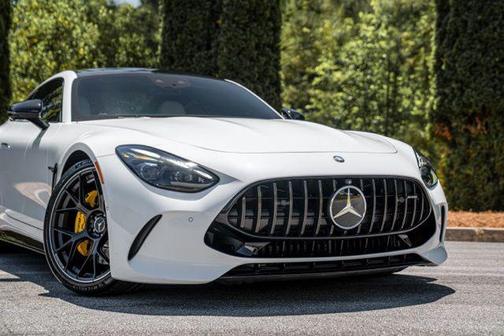 MANUFAKTUR Moonlight White Metallic 2024 Mercedes-Benz AMG GT 55 Base