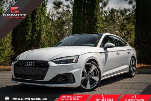 Ibis White 2020 Audi A5 Sportback 45 Premium Plus