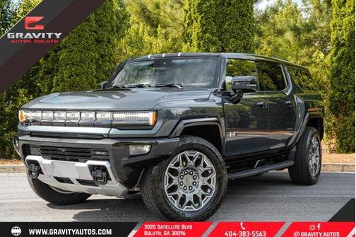 Graphite Blue Metallic 2025 GMC HUMMER EV SUV 3X