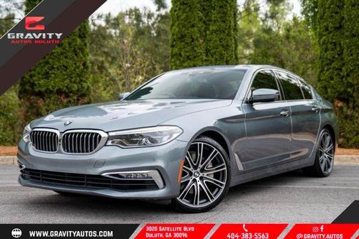 Bluestone Metallic 2017 BMW 540 540i