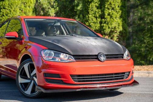 Tornado Red 2015 Volkswagen Golf Auto TSI S