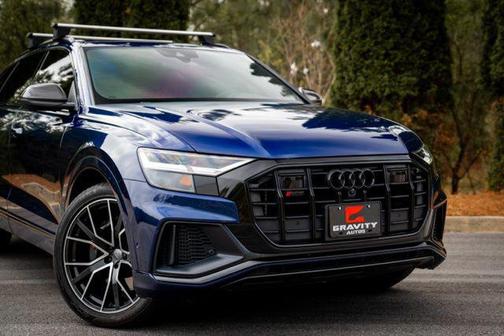 Navarra Blue Metallic 2021 Audi SQ8 4.0T Premium Plus