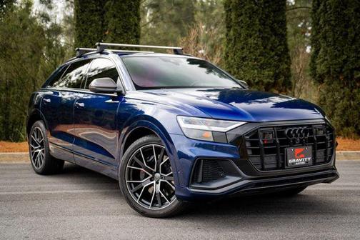Navarra Blue Metallic 2021 Audi SQ8 4.0T Premium Plus