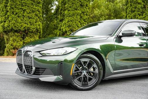 San Remo Green Metallic 2023 BMW i4 Gran Coupe eDrive35