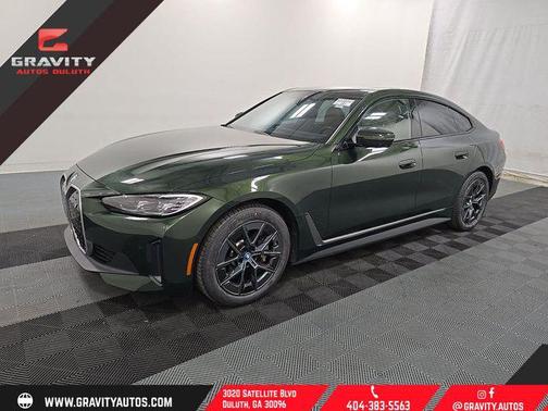 San Remo Green Metallic 2023 BMW i4 Gran Coupe eDrive35