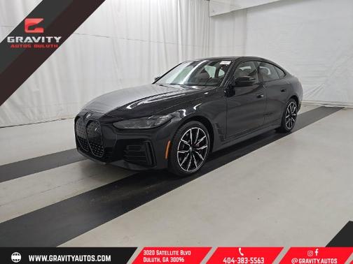 Black Sapphire Metallic 2024 BMW i4 Gran Coupe eDrive35