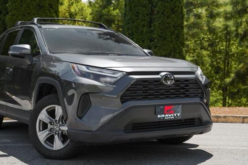 Magnetic Gray Metallic 2025 Toyota RAV4 Hybrid XLE