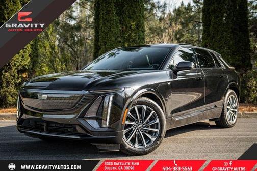 Stellar Black Metallic 2024 Cadillac LYRIQ Tech