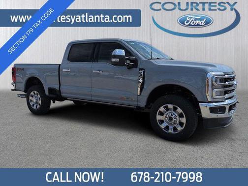 GLACIER GRAY 2026 Ford F-350 King Ranch Truck