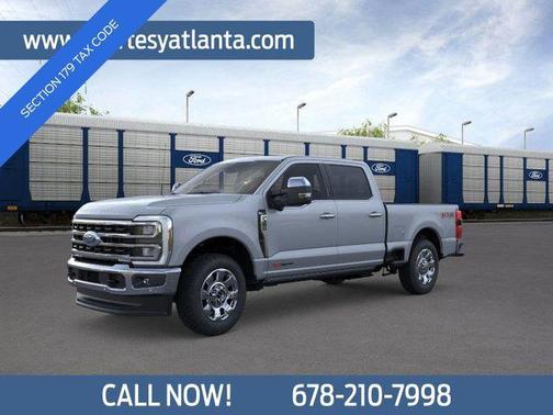 GLACIER GRAY 2026 Ford F-350 King Ranch Truck