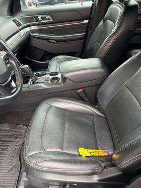 WHITE PLATINUM MET TRI-COAT 2017 Ford Explorer Limited