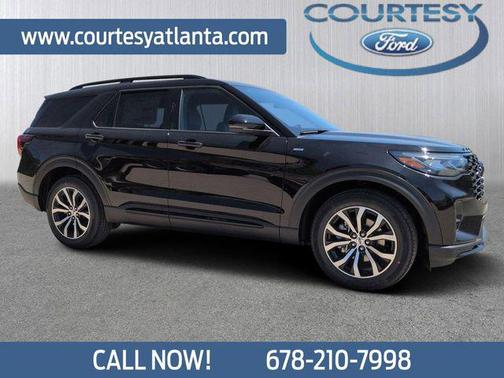 Agate Black Metallic 2026 Ford Explorer ST-Line
