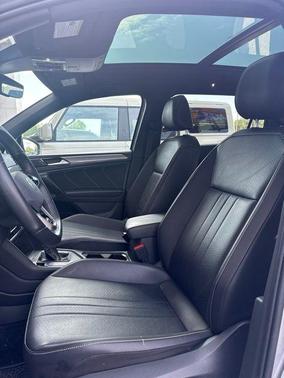 Silver Metallic 2022 Volkswagen Tiguan 2.0T SE R-Line Black