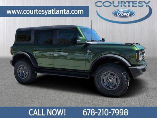 ERUPTION GREEN METALLIC 2025 Ford Bronco Outer Banks SUV