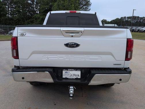 WHITE PLATINUM METALLIC TC 2018 Ford F-150 Lariat