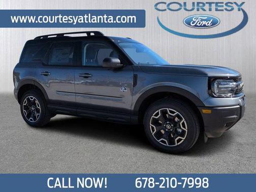CARBONIZED GRAY METALLIC 2025 Ford Bronco Sport Outer Banks