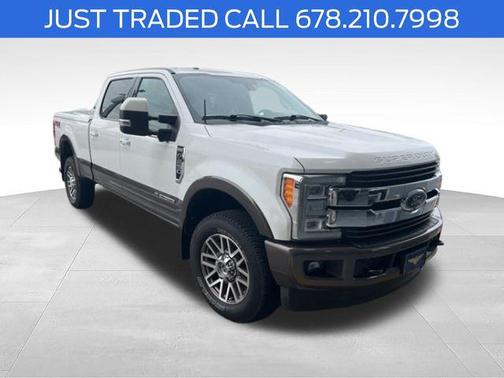 WHITE PLATINUM MET TRI-COAT 2017 Ford F-250 King Ranch