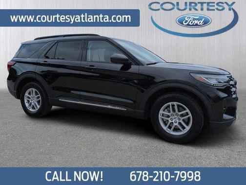 AGATE BLACK METALLIC 2025 Ford Explorer Active