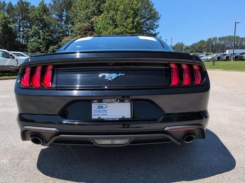 SHADOW BLACK 2019 Ford Mustang EcoBoost
